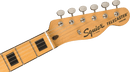 FSR Classic Vibe '70s Telecaster Thinline, Maple Fingerboard with Blocks and Binding, Black Pickguard, Olympic White