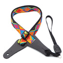 DSL 25UK Poly Diamond Red Ukulele strap