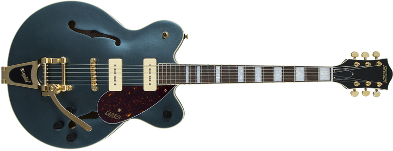 G2622TG-P90 Limited Edition Streamliner™ Center Block P90 with Bigsby® and Gold Hardware, Laurel Fingerboard, Gunmetal