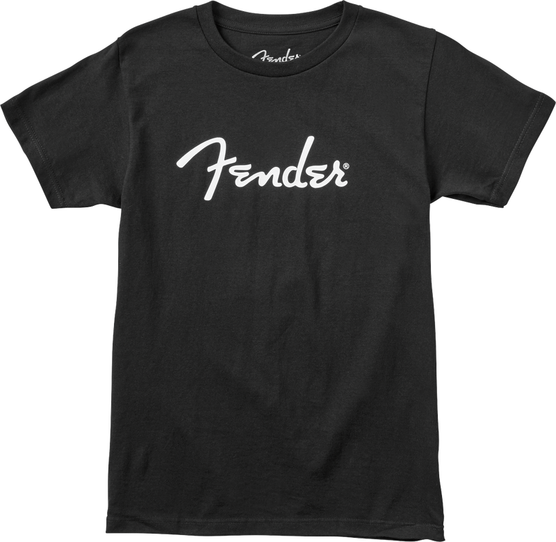 Fender® Spaghetti Logo T-Shirt, Black, XL