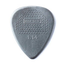 Jim Dunlop JPP110 Nylon Greys Max Grip 1.14 Players Pack Guitar Pick (12 pack)
