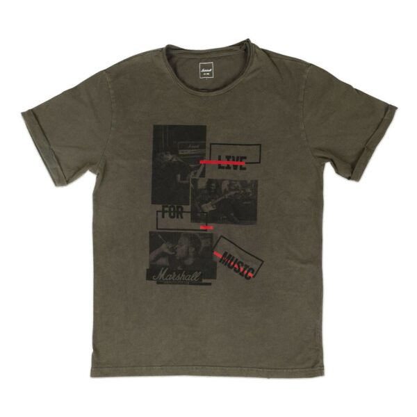 Marshall Live For Music T Shirt – Medium
