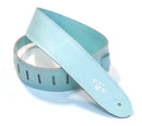 DSL GLG Series 2.5" Garment Leather Guitar Strap - Aqua (Limited Editiion)