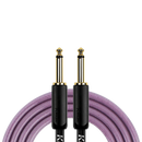 Kirlin KIPW201BPU-20 PVC Woven Premium Plus Instrument Cable 20Ft Purple