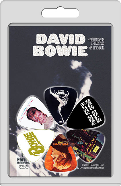 "David Bowie" Licensed Guitar Picks (6-Pack)