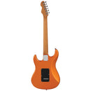 Levinson Sceptre Ventana Std - Double Cutaway Sienna Metallic Copper SSS w Indian Laurel Board