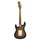 Levinson Sceptre Ventana Deluxe - Double Cutaway HSS See Thru 2 Tone Sunburst w Maple Board