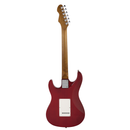 Levinson Sceptre Ventana Deluxe - Double Cutaway HSS See Thru Red w Indian Laurel Board w/FREE Accessory Bundle