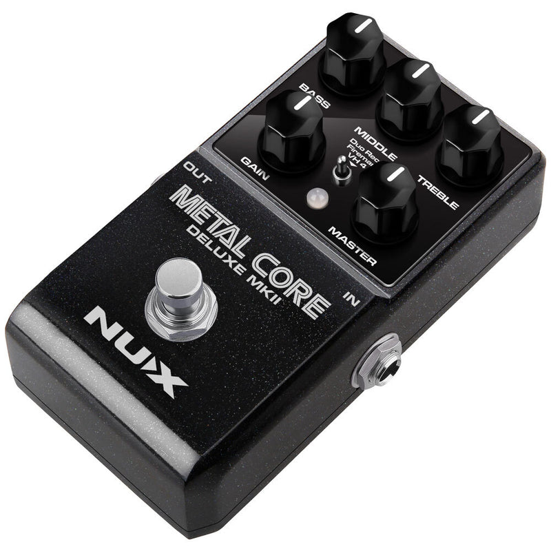 NU-X Core Series Metal Core Deluxe MK-II Distortion Effects & Preamp Pedal