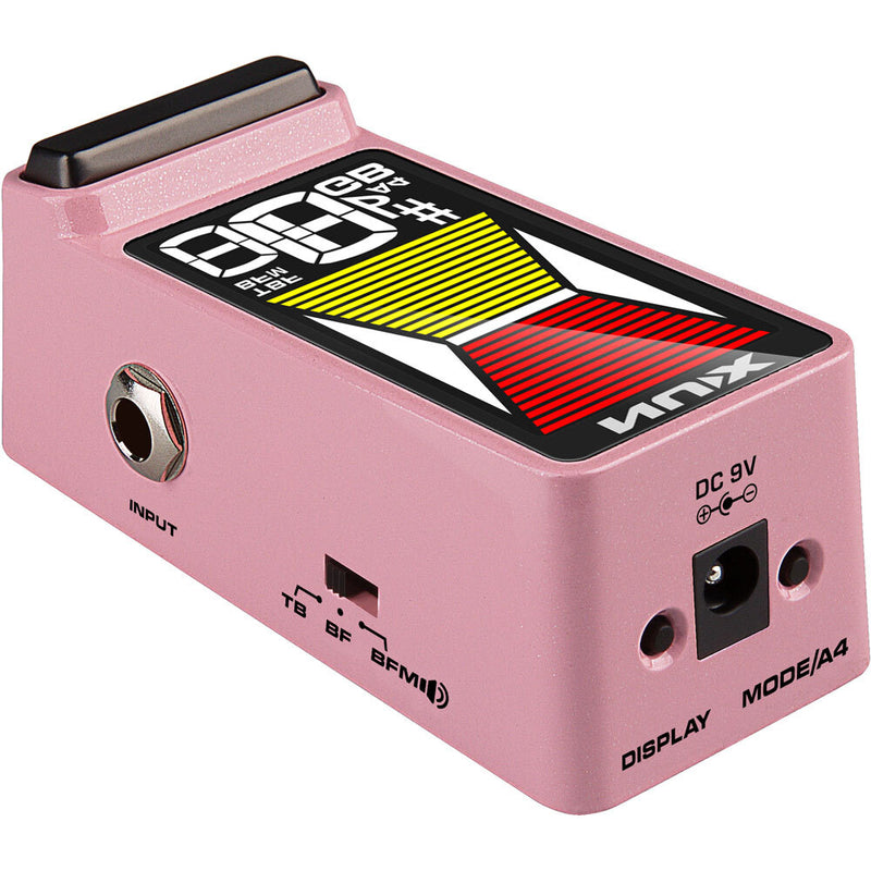 NU-X Mini Core Series MKII "Flow Tune" Mini Tuner Pedal in Pink