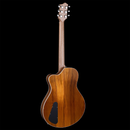 Pratley Electric Semi-Hollow Blackwood Vintage Burst Single Cut SD Phat Cat P90 Set