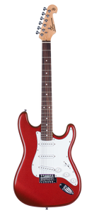 SX Electric Guitar Pack with Accessories Red