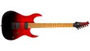 Spira S-450 TRDHH Electric Guitar with Roasted Maple Neck in Transparent Red