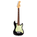 SX VES12B ½ Half size Vintage Style Electric Guitar - Black