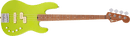 Pro-Mod San Dimas Bass PJ IV, Caramelized Maple Fingerboard, Lime Green Metallic