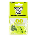 Ernie Ball 0.88mm Everlast Guitar Picks 12-Pack (Green)