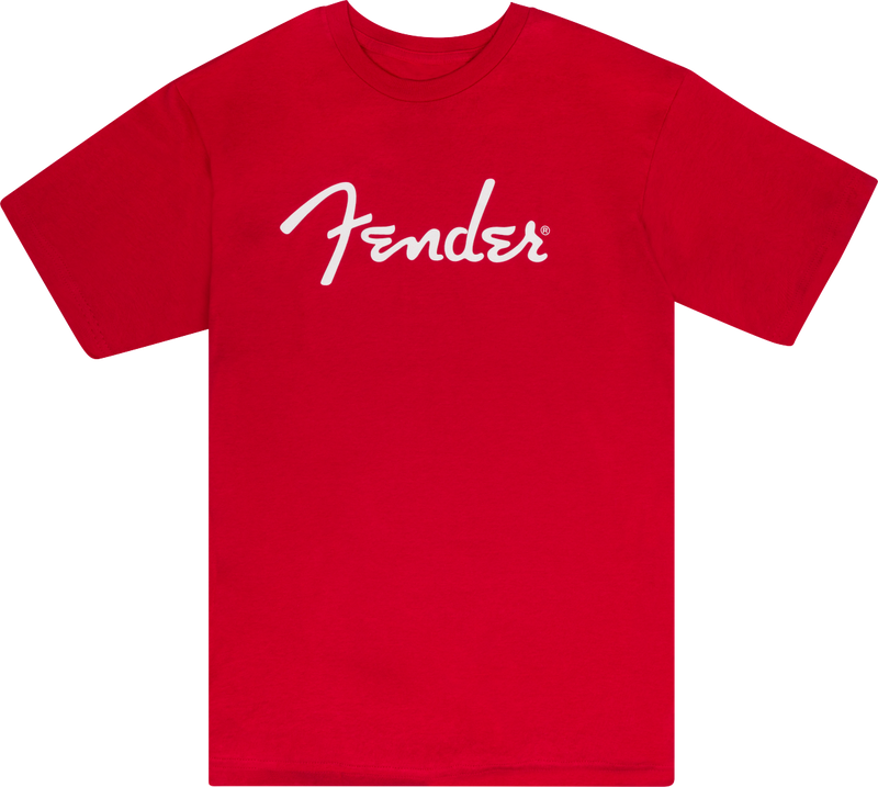 Fender® Spaghetti Logo T-Shirt, Dakota Red, L
