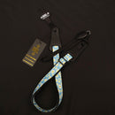 DSL 25UK Poly Cosmos Blue Ukulele strap at Five Star Music 102 Maroondah Highway Ringwood Melbourne Music Guitar Store.