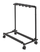 Xtreme GS805W Pro Music Rack (Up To 5 Guitars) - With Wheels at Five Star Music 102 Maroondah Highway Ringwood Melbourne Music Guitar Store.