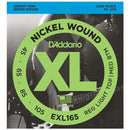 D'Addario EXL165 Nickel Wound Bass Guitar Strings - Custom Light Long Scale (45-105)