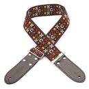 DSL JAC20-FIRE Jacquard Guitar Strap at Five Star Music 102 Maroondah Highway Ringwood Melbourne Music Guitar Store.