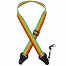 Rainbow Webbing Ukulele Strap