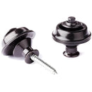 Jim Dunlop J103B Dual Straplock Black Strap Lok