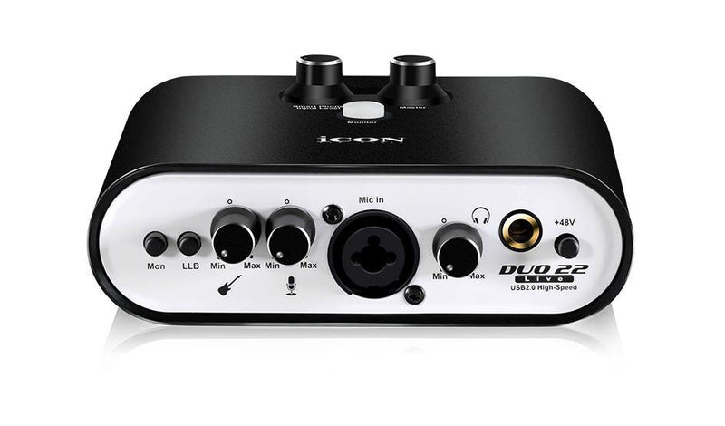iCON Pro Audio Duo22 Live USB Audio Interface at Five Star Music 102 Maroondah Highway Ringwood Melbourne Music Guitar Store.