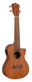 1880 Ukulele Co. 100 Series Concert Electric/Acoustic Cutaway