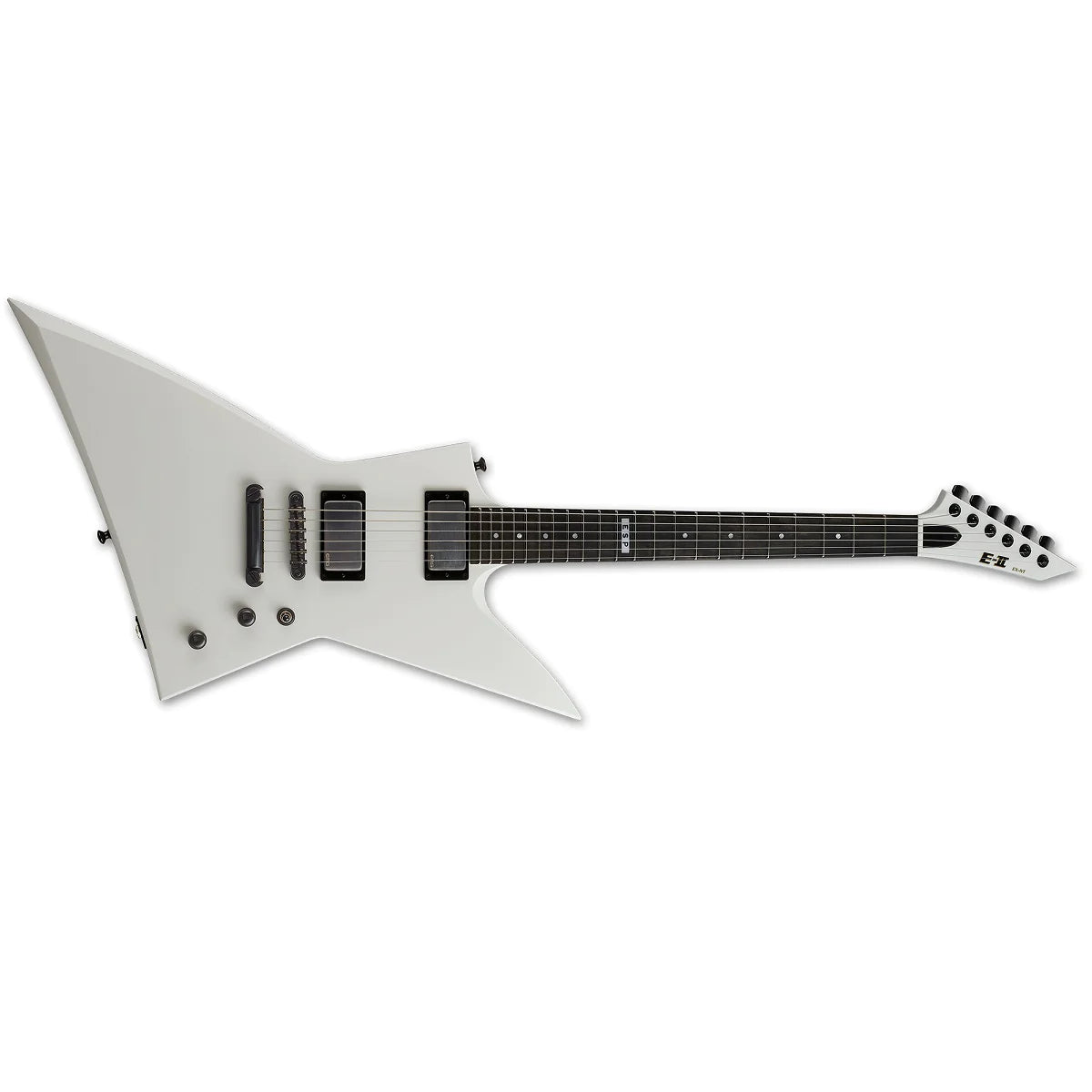 ESP E II EX NT Explorer Electric Guitar Snow White