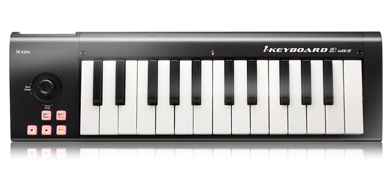 iCON iKeyboard 3 Mini 25 Key MIDI Controller Keyboard