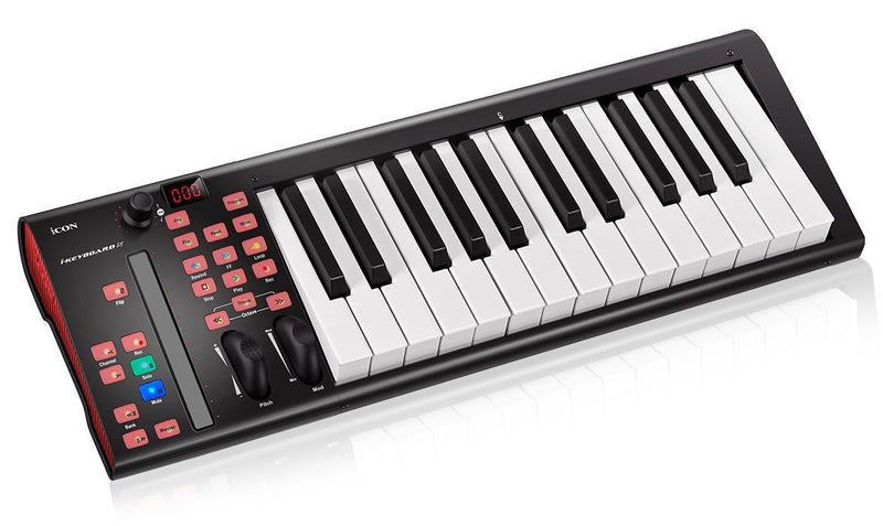 Icon Pro Audio Ikeyboard 3X 25 Note Midi Controller Keyboard