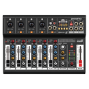 Italian Stage 2MIX6FXU 6-Channel Stereo Mixer at Five Star Music 102 Maroondah Highway Ringwood Melbourne Music Guitar Store.
