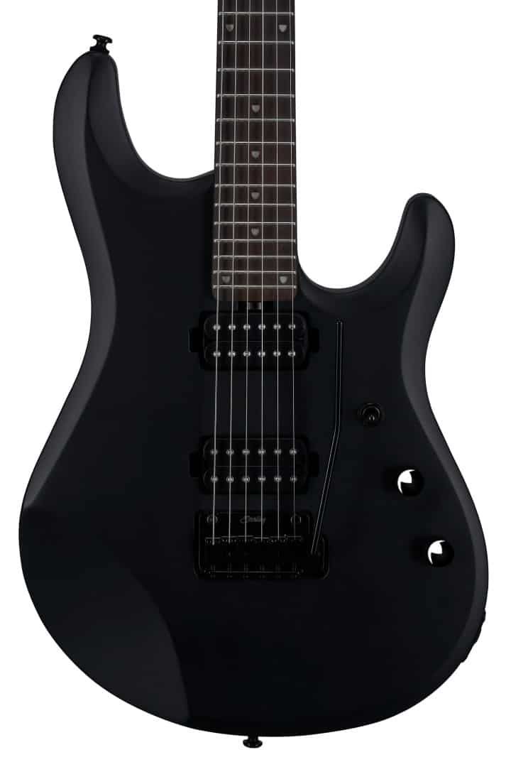 Sterling by Music Man JP60-SBK John Petrucci Signature Electric Guitar, Stealth Black