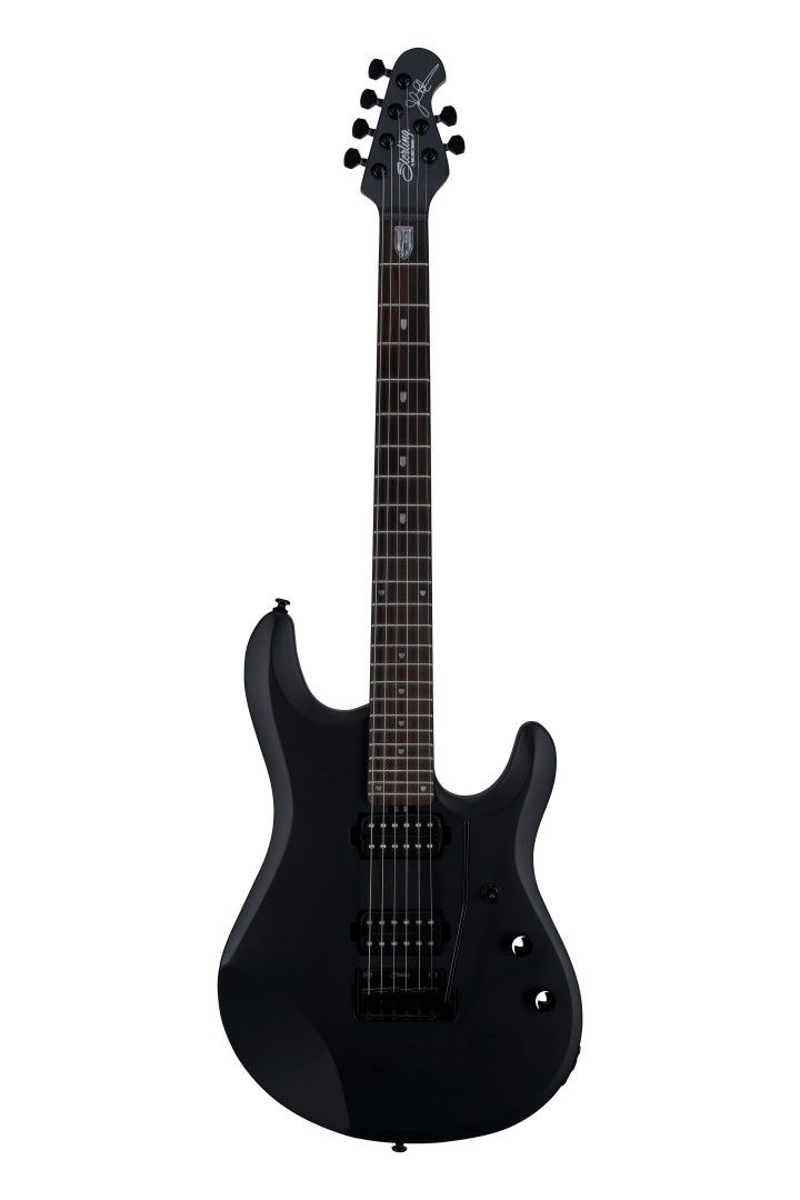 Sterling by Music Man JP60-SBK John Petrucci Signature Electric Guitar, Stealth Black
