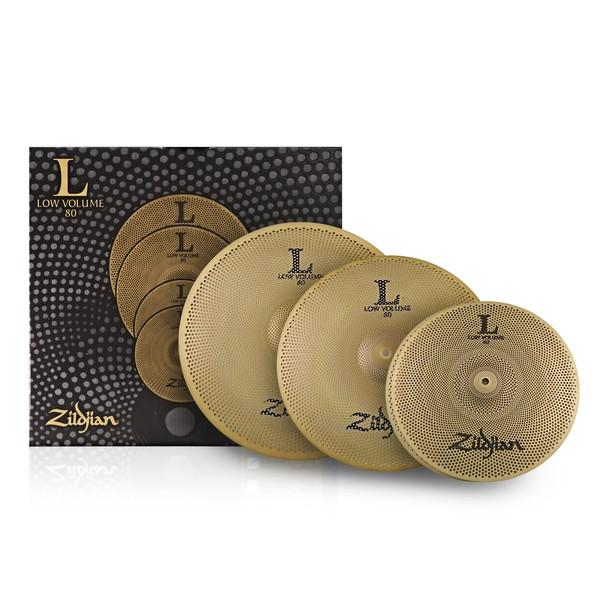 Zildjian L80 Low Volume Cymbal Set LV468 - 器材