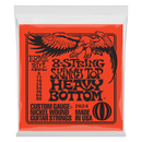 Ernie Ball Skinny Top Heavy Bottom Slinky 8-String Electric Guitar Strings.