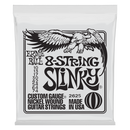 Ernie Ball Slinky Nickel Wound Electric Guitar 8-String 10-74 Gauge.
