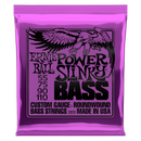 Ernie Ball Power Slinky Nickel Wound Electric Bass Strings 55-110 Gauge.