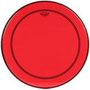 Remo Powerstroke P3 Bass Colortone Red 22 Inch at Five Star Music 102 Maroondah Highway Ringwood Melbourne Music Guitar Store.
