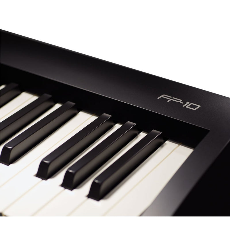 Roland FP10 Digital Piano Kit Black w/ KSCFP10 Stand