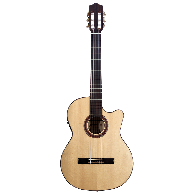Kremona Rosa Luna Flamenco Classical Guitar All Solid w/Pickup and Hard Case