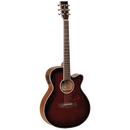 Tanglewood TW4WB Winterleaf Super Folk C/E Whiskey Barrel Burst.