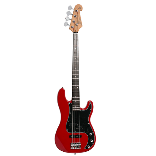 Essex VEP62FR PJ Electric Bass Fiesta Red.