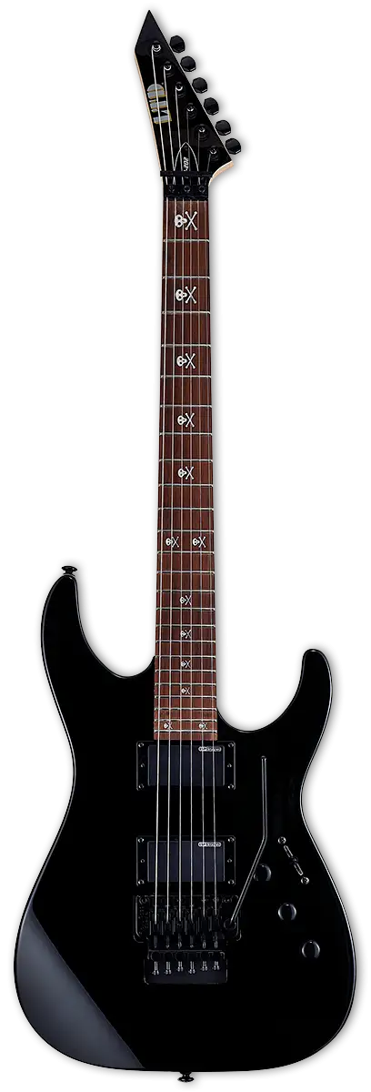 LTD KH-202 Kirk Hammett Signature Electric Guitar - Black