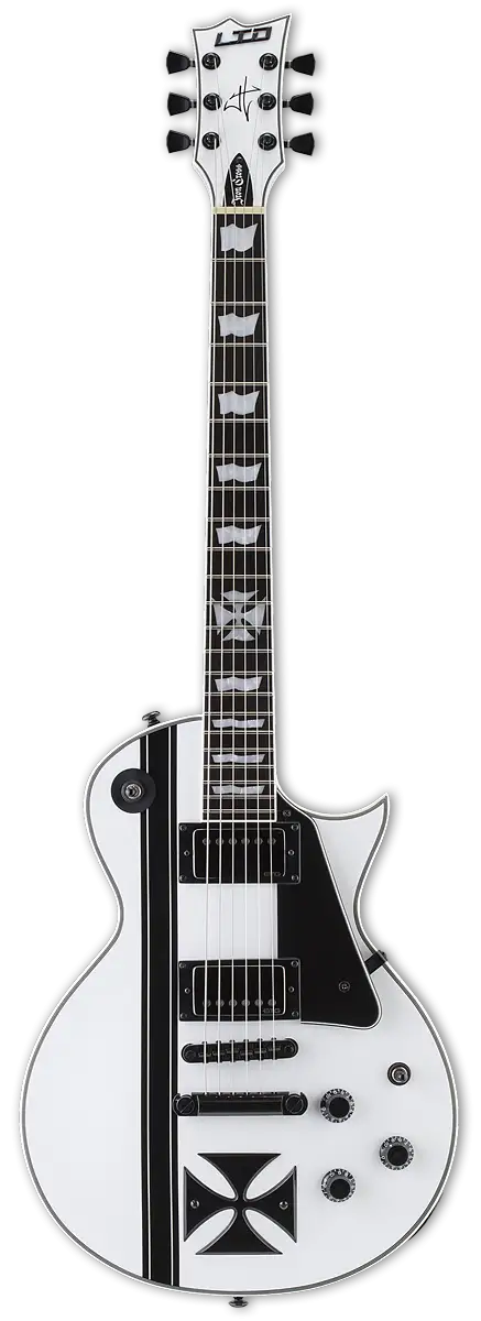 James hetfield black iron cross deals guitar
