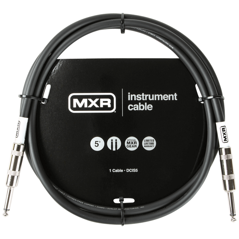 MXR DCIS05 5 FT STANDARD INSTRUMENT CABLE – STRAIGHT / STRAIGHT
