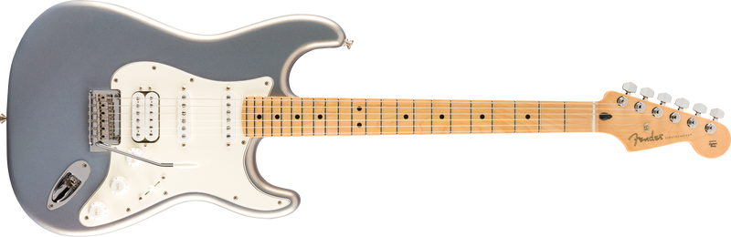 Player Stratocaster HSS, Maple Fingerboard, Silver