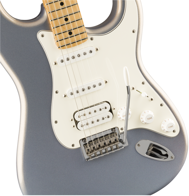 Player Stratocaster HSS, Maple Fingerboard, Silver