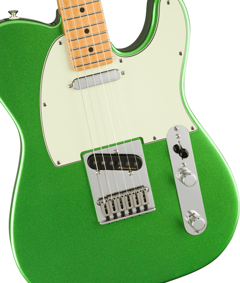 Player Plus Telecaster, Maple Fingerboard, Cosmic Jade